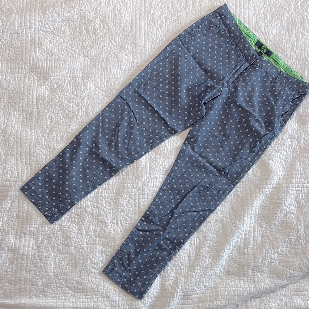Cotton Polka Dot Pants